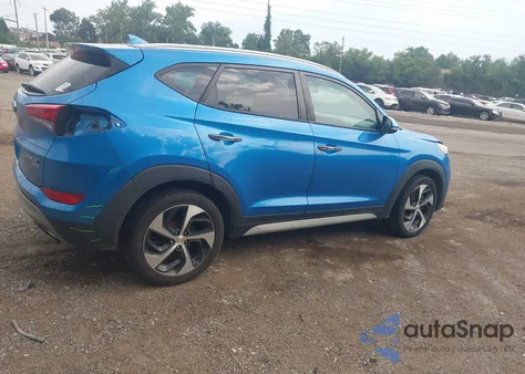 2017 Hyundai Tucson Limited из США, поврежденный, VIN KM8J3CA20HU533981
